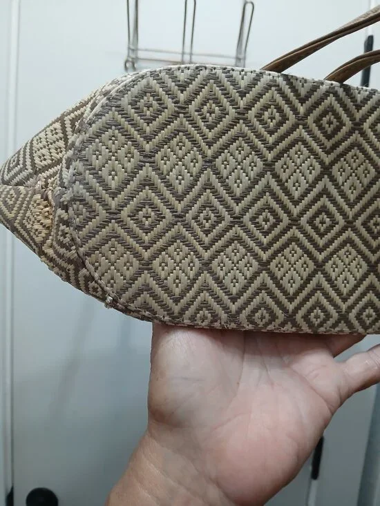 Neiman Marcus Woven Tote - Picture 7 of 9